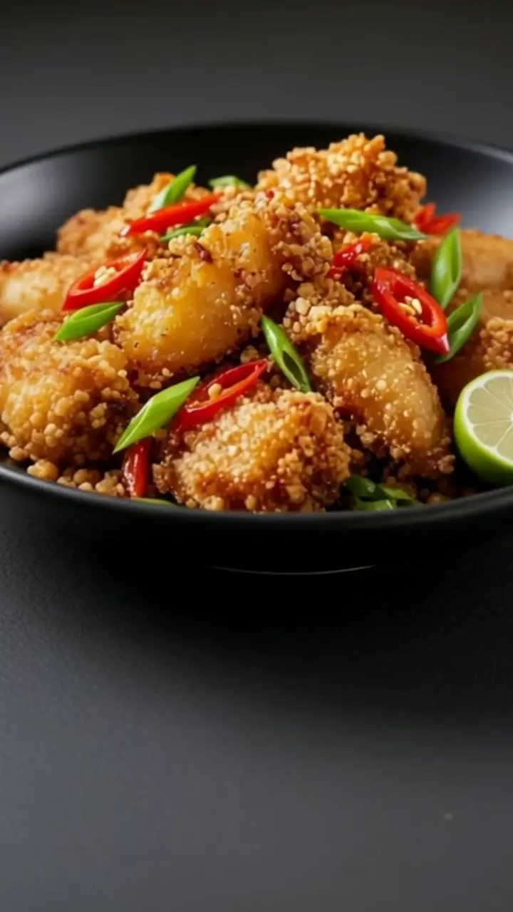 Salt & Chilli Squid on the Steam Alley guest menu